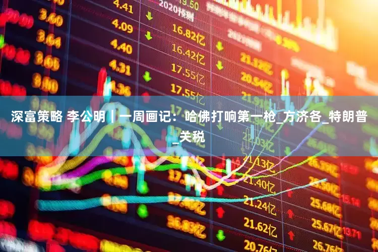 深富策略 李公明｜一周画记：哈佛打响第一枪_方济各_特朗普_关税